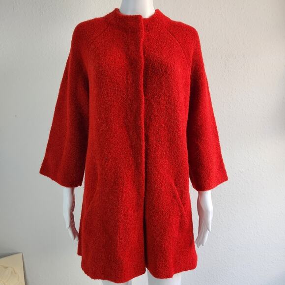 Eileen Fisher Boucle Sweater Jacket Size Medium - Picture 1 of 14